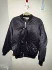 Disney Vintage 90s Euro Disney 1992 Mickey Mouse Black Bomber Jacket