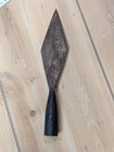Zulu Metal Iron Vintage Spearhead 10  Length African Primitive
