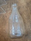 Universal Milk Bottle  1 Quart With Rib Lines  Old Milk Bottle  5 Cents
