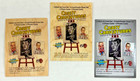Crazy Caricatures  t  Breyer Unique  Real Wood   Foil Chase Card Set  c1-c3 
