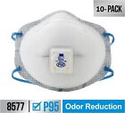 3m 8577 N95 Disposable Particulate Respirator Cool Flow Exhalation Valve 10 Box