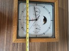 Sunbeam Weather Station Moon Phase Barometer Clock Thermometer Vtg Celestia Rare