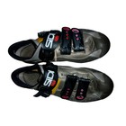Sidi Mtb Cycling Shoes Bronze Yellow Black Spd Cleat Ratchet Strap Mens