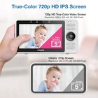 Vtech Upgraded Smart Baby Monitor Vm901  5-inch 720p Display  1080p Camera  Hd
