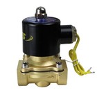 Hfs r  110v Ac 3 4  Electric Solenoid Valve Water Air Gas  Fuels N c - Brass