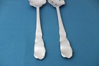 2pc Pierced Solid Serving Pottery Barn Lettuce 18 8 Stainless Japan 11 3 8 