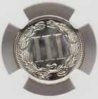 1882 3 Cent Nickel - Ngc Pf 67 Cameo - Incredible Cameo Beauty