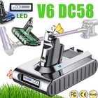 21 6v V6 Battery Replacement For Dyson Sv03 Sv04 Sv09 Dc58 Dc59 W  Led Indicator