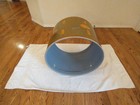 Vintage Rogers Holiday 20 Round X 14 Bass Drum Shell  Gold Sparkle Cleveland Tag
