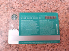 Starbucks Hong Kong 2017 Happy Birthday Gift Card Mint Us Seller