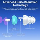 Concert Ear Plugs For Noise Cancelling  High Fidelity Earplugs - Reusable Sof   