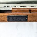 Vtg Keuffel   Esser Leroy Lettering Drafting Set K e Wood Case 3240 1950s