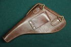 Wwi French Lebel Revolver Pistol 1892 Leather Clamshell Holster Free Shipping