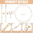 8 Sets Bridesmaids Pearl Jewelry Set Proposal Gift Bridesmaids Jewelry Pouch    