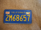California Blue           License Plate Buy All States Here Free Shipping