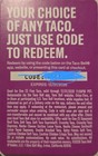 25 Pack Taco Bell Free Taco Coupons
