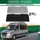 Aluminum Van Headliner Shelf For 2019-on Mercedes Sprinter With Curtain Rod