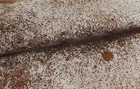 New Cowhide Rugs Area Cow Skin Leather 21 38 Sq feet  57 x54   Cow Hide U-1343