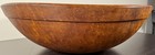 Antique Primitive Birdseye Maple Wooden Bowl Hand Turned 17   farmhouse Dough Bowl