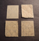 Scott 331 332 333    334  1924  5 10 20   30pf   German Eagle  Used Stamps