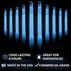 Glow Sticks Militarygrade Lightstick Premium Blue 6   snaplight Emergency Chemical
