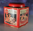 Vintage Coca Cola 1993 Metal Tin Container By The Tin Box Company Of America