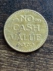 Car Wash Carwash Token No Cash Value Old Vintage Actual Coin Tc4268 