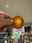 Columbia Pat 1886 Emb Amber Canning Fruit Mason Jar Lid Insert Closure Dug Old