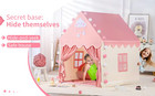 Childrens Play Tent Girls In outdoor Princess Castle Playhouse Birthday Gift