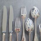 Christofle Marly 10pcs Silverplate Flatware Knife Fork Spoon Excellent
