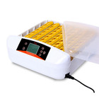 1  digital Fully Automatic Temperature Control 56 Eggs Incubator With Egg Candler
