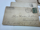 Rare Collection Of 12 Antique Handwritten Letters