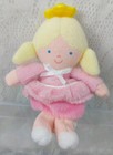 Carter s Little Princess Baby Doll Finger Puppet Pink 5  Plush Stuffed Toy 2008