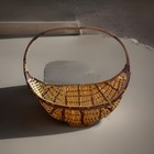 Small Wicker Basket With Handle