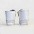 Dansko Womens 40 White Professional Leather Slip On Clogs Work Shoes Size 9  140