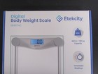 Etekcity Eb4074c Digital Body Weight Scale   400 Lbs Capacity   Tempered Glass