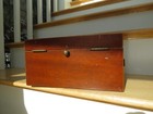 Antique Mahogany Tea Caddy