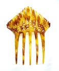 A Unique Celluloid Spanish Peineta Mantilla Hair Comb Vintage  4