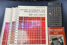 Hewlett Packard Hp 41cv Calculator Complete With Manuals - Works   Fl