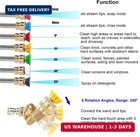 M Mingle Pressure Washer Pivoting Coupler With 7 Power Washer Nozzle Tips