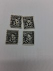 Abraham Lincoln 4 Cent Stamp Black Circulated Vintage Us Stamp Rare