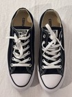 Nib Converse Chuck Taylor All Star Low Top Black Canvas M9166 Unisex Size M6 w8