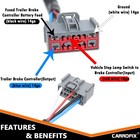 Brake Control Adapter Wiring Harness For Gmc Sierra   Silverado 1500 2500 3500
