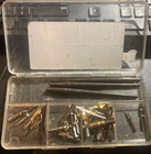 Artbin Calligraphy Set Lot 3 Pen Holders Nibs Vintage Pelikan Sepia Drawing Ink