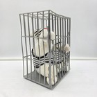 Dan Dee Collector s Choice    jailbird    Singing Plush In Cage     Tested   Working