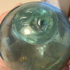 Vintage Japanese Fishing Floats Bottom Base With Rare Embossed Makers Marking