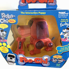 Vintage Robo Poo-chi Interactive Puppy Tiger Electronics Robot Dog Red 2000