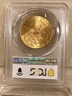 1897s  20 Gold Liberty Double Eagle Pcgs Ms63