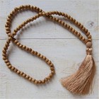 8mm Tam Wood 108 Beads Handmade Tassel Necklace Prayer Mala Yoga Tibetan Retro