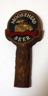 Moosehead Canadian Lager Beer Tap Handle Vintage Double Sided Tree Bark Moose